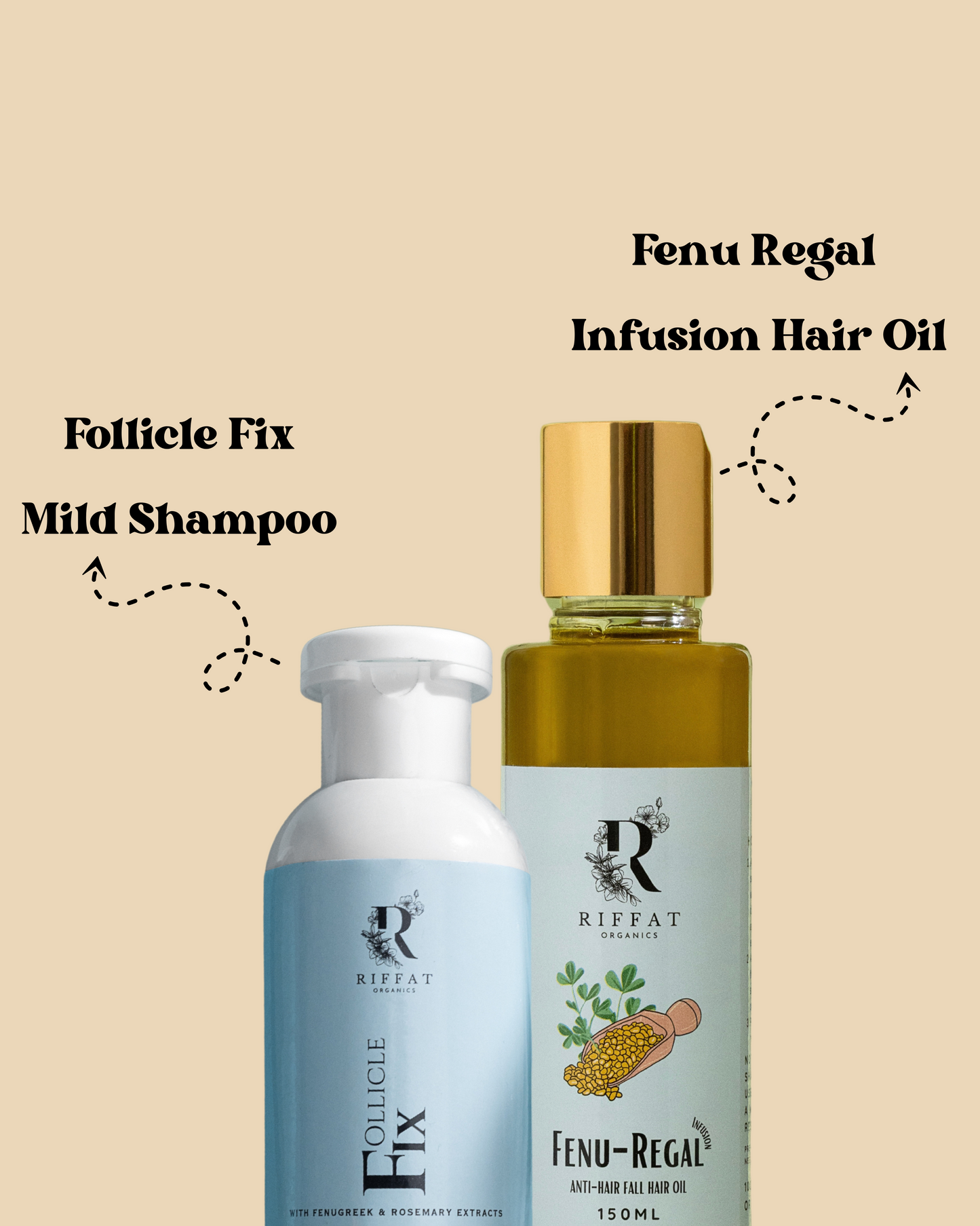 Magic Hair Bundle - Shampoo + Hair Oil