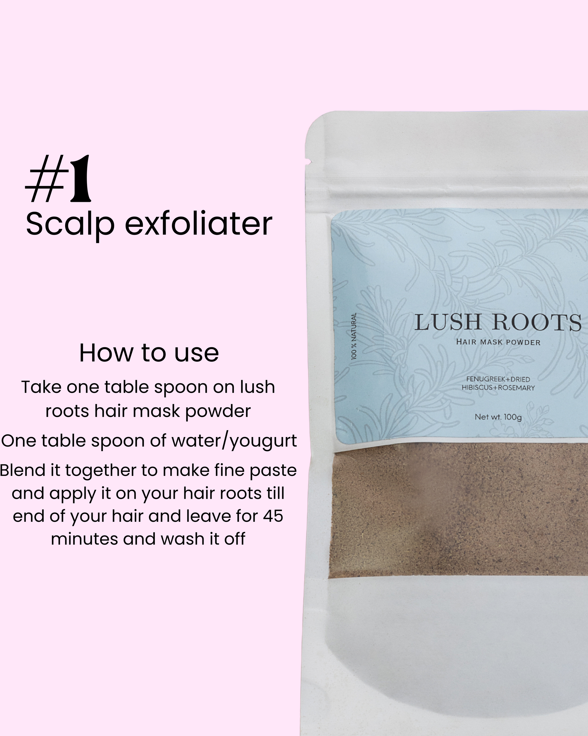 Hair Mask Powder - 100 Grams