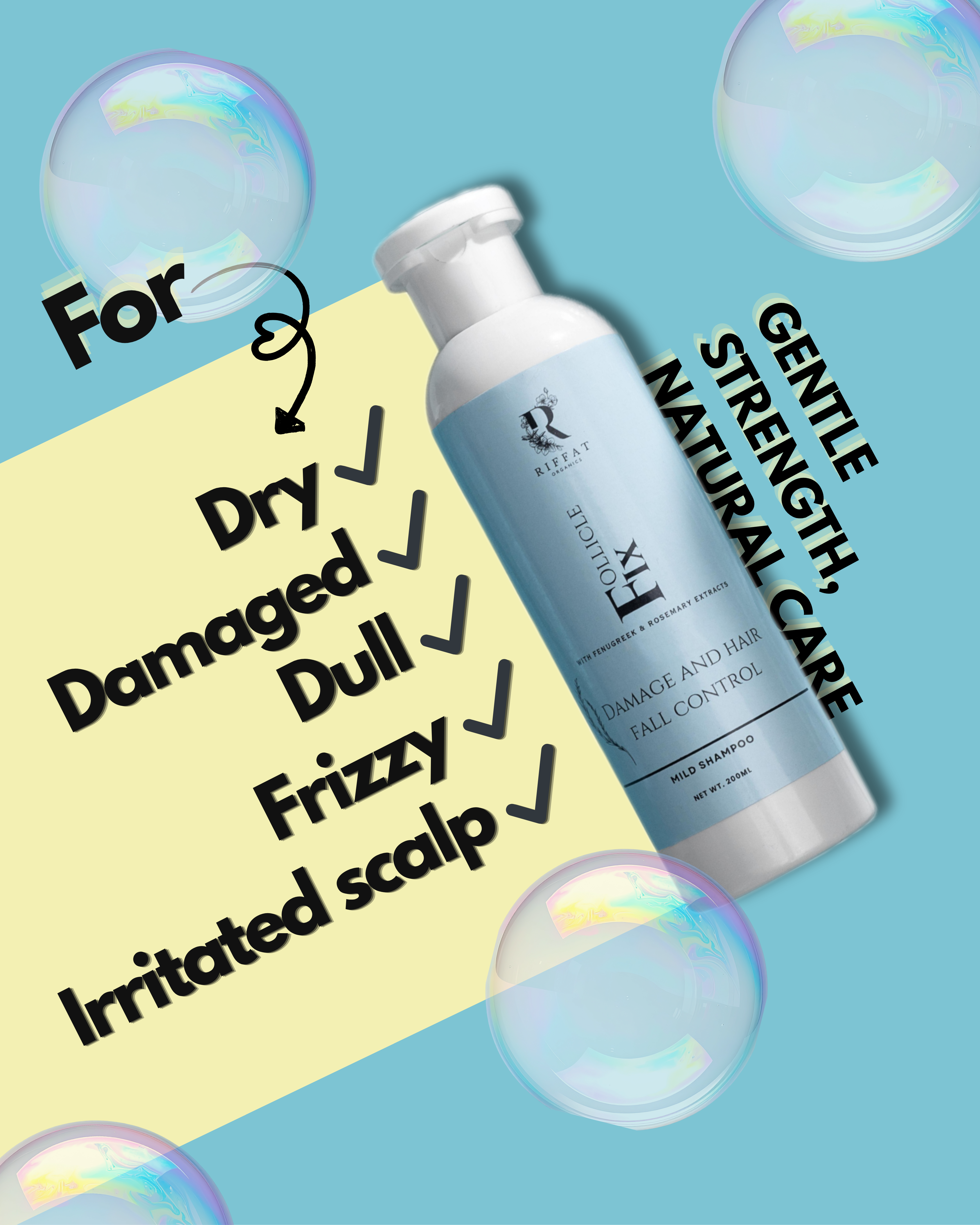 Follicle Fix Mild Shampoo - 200ml