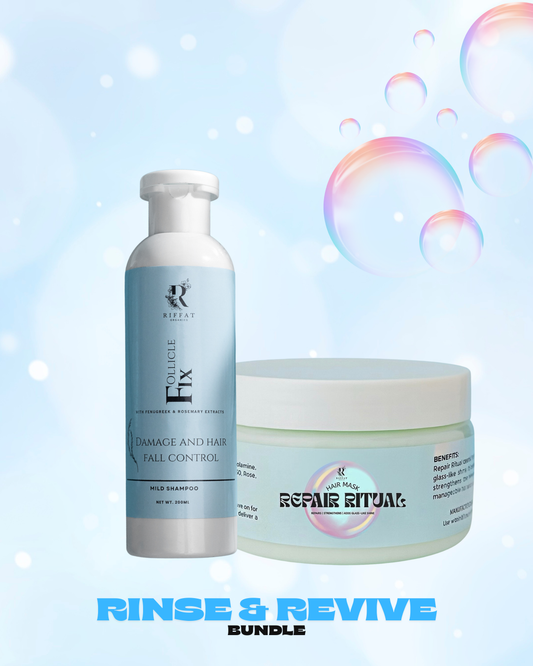 Rinse & Revive Bundle - Shampoo + Hair Mask