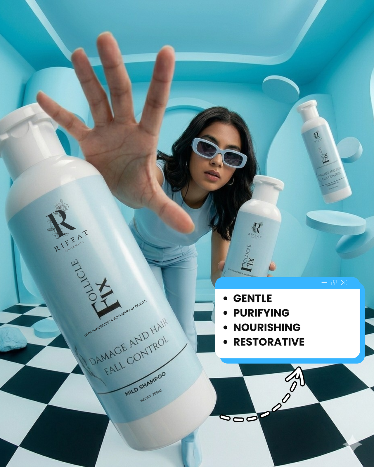 Follicle Fix Mild Shampoo - 200ml