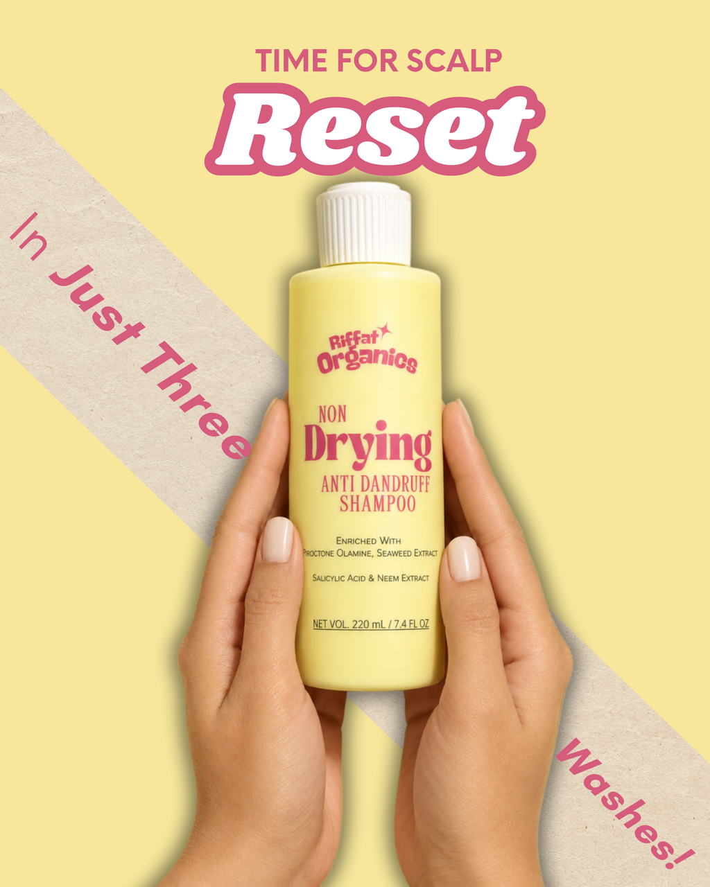 Non Drying Anti Dandruff Shampoo - 220ml