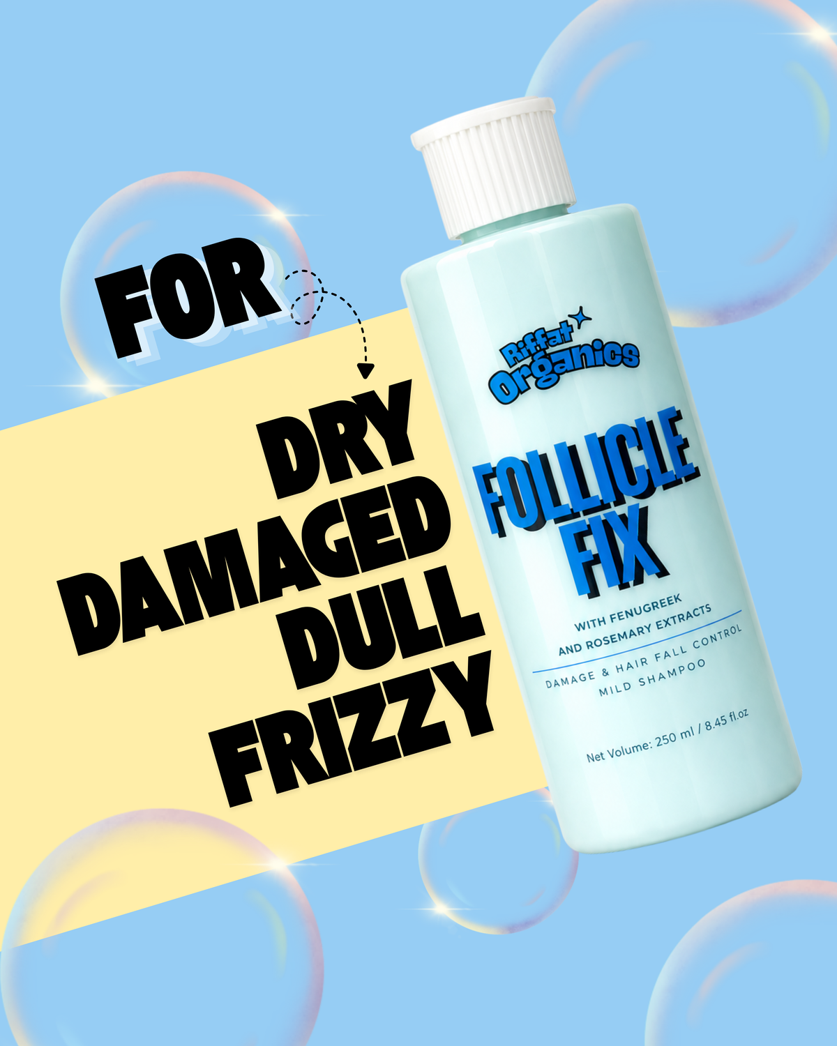 Follicle Fix Mild Shampoo - 250ml
