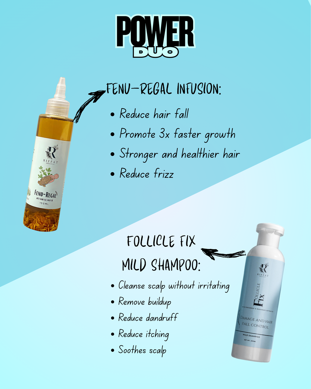 Magic Hair Bundle - Shampoo + Hair Oil