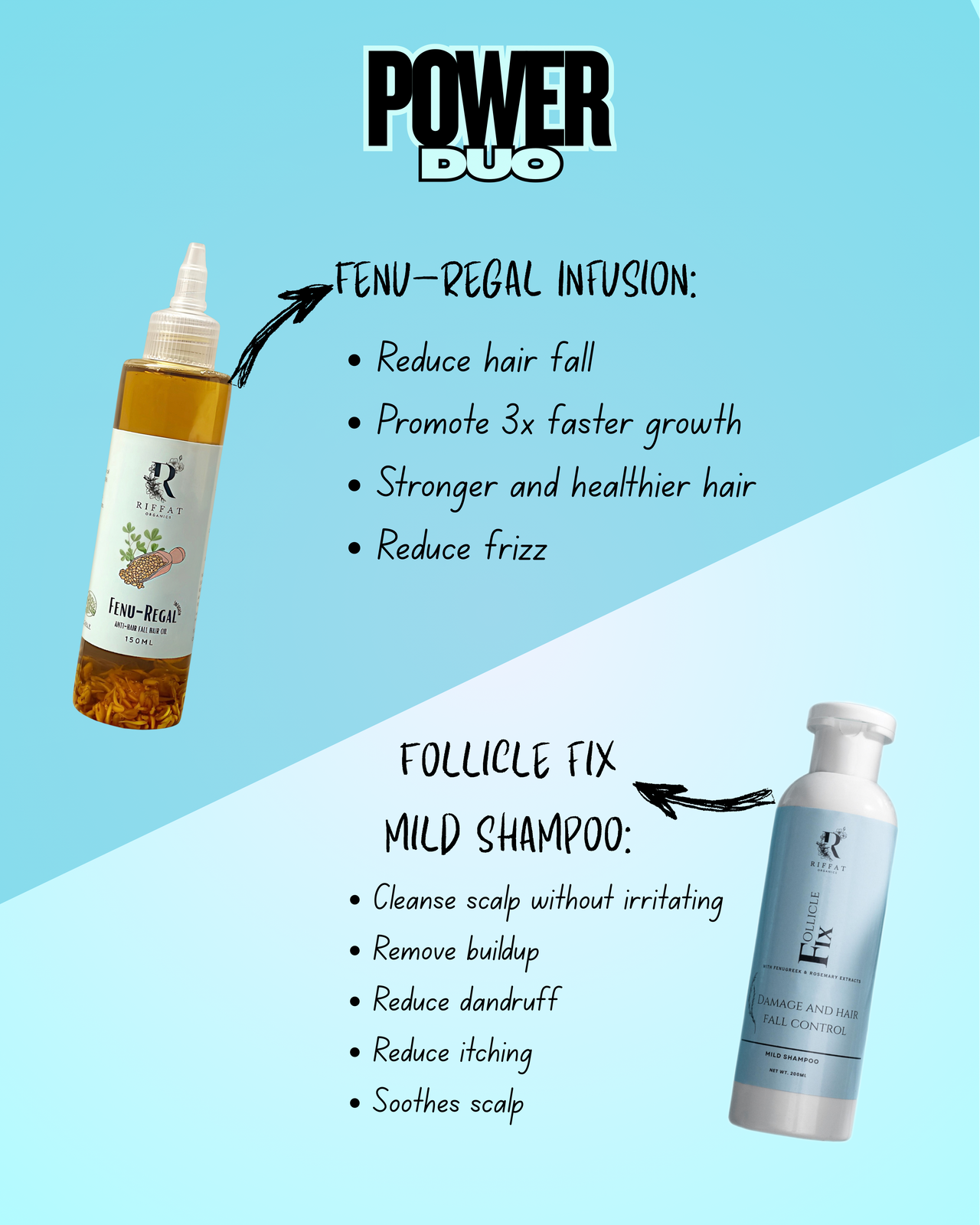 Magic Hair Bundle - Shampoo + Hair Oil