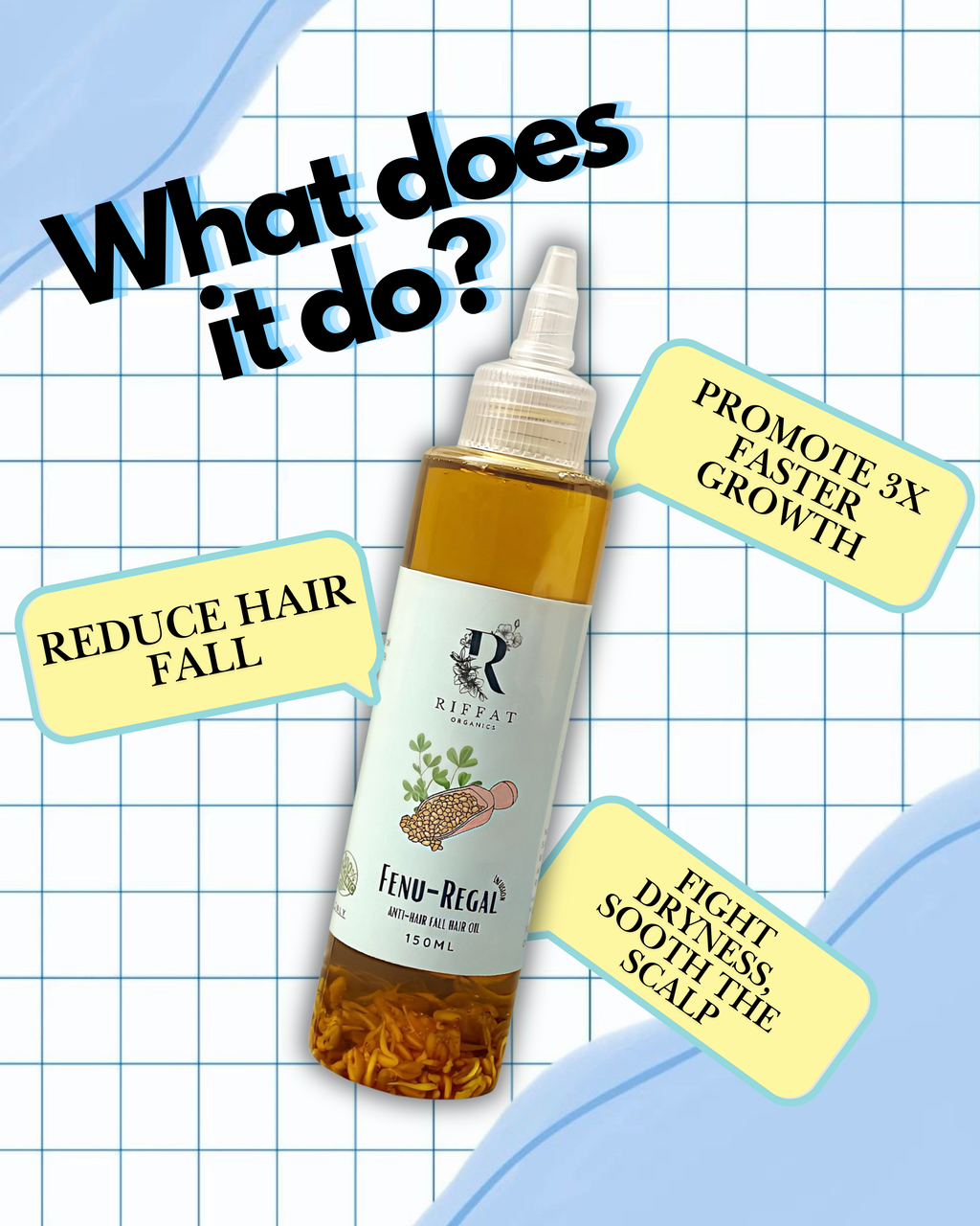 Fenu Regal Infusion Hair Oil - 150ml